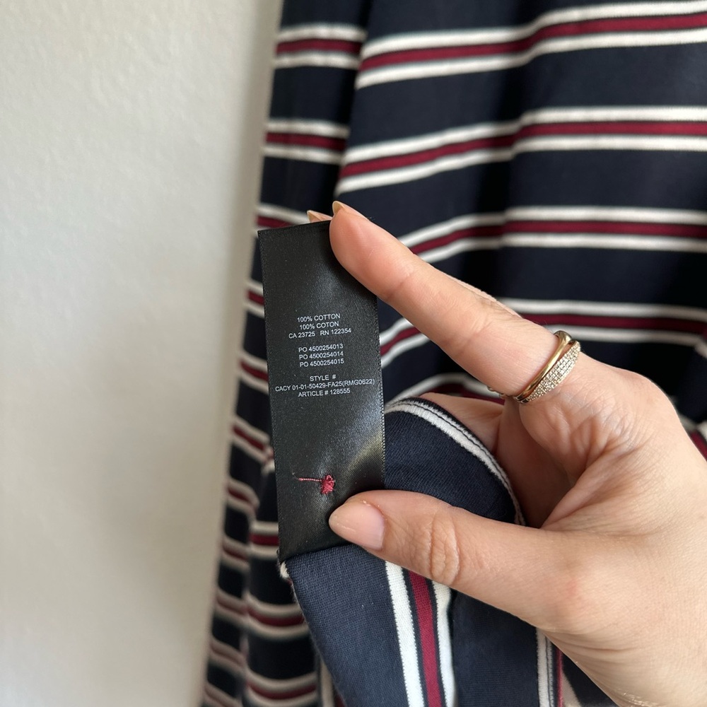 Aritzia Babaton Interlock Eton Cotton Longsleeve - Picture 7 of 12